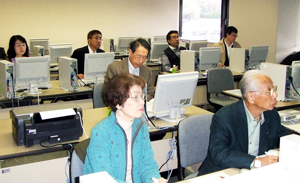奈良大宮ロータリークラブパソコン教室